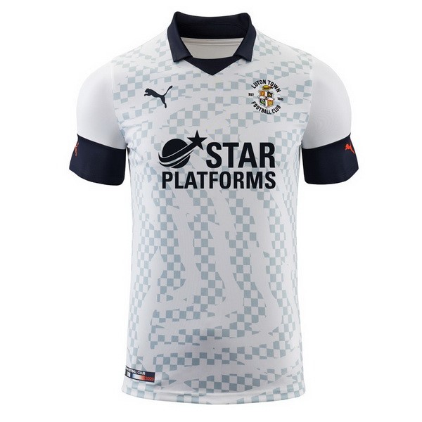 Tailandia Camiseta Luton Town 2ª Kit 2019 2020 Blanco